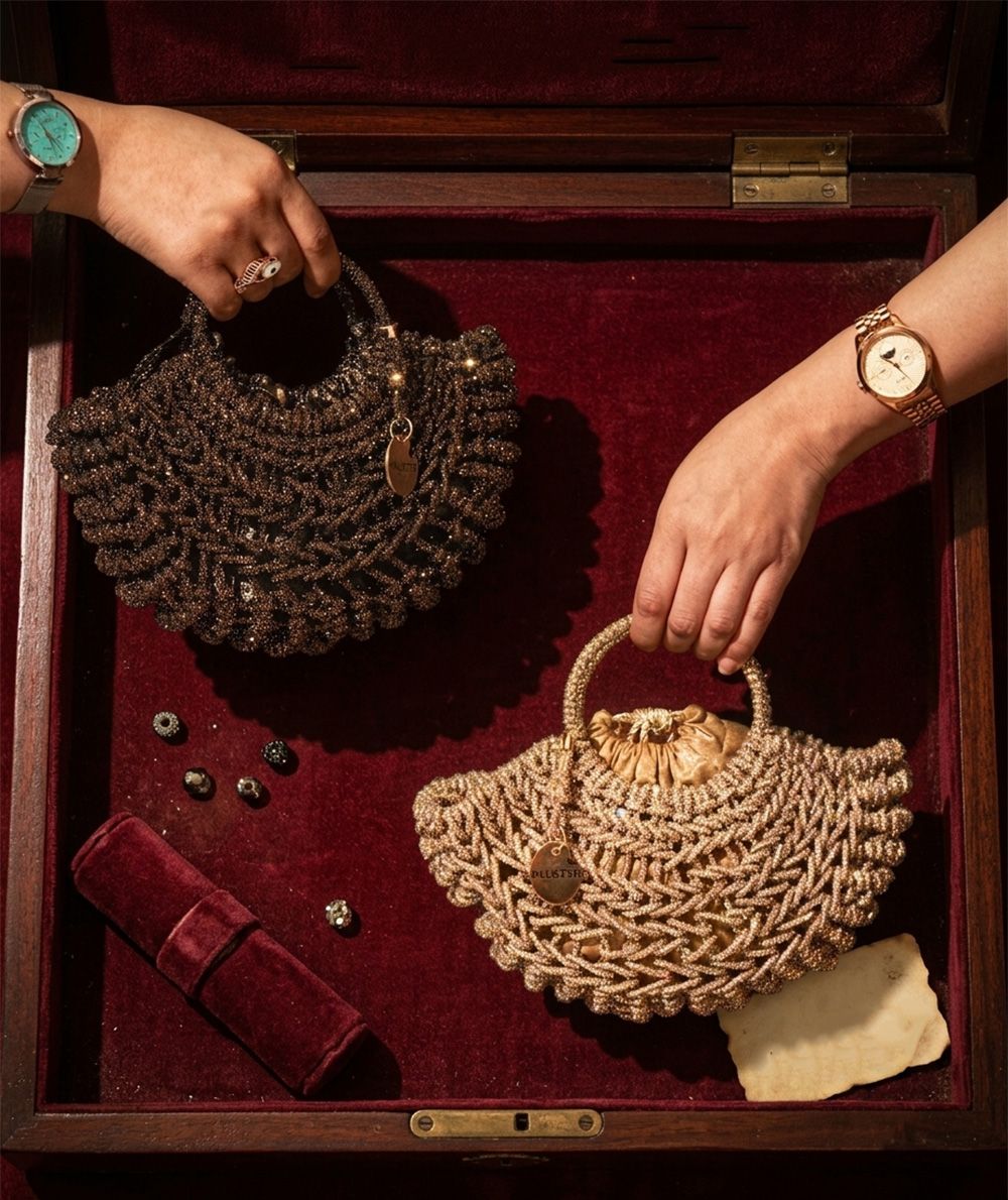 Timeless handcrafted bags by Palette by Rishma — Our Craft page